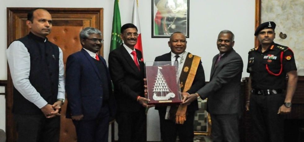 Visit Of Hon'able Raksha Rajya Mantri Antananarivo