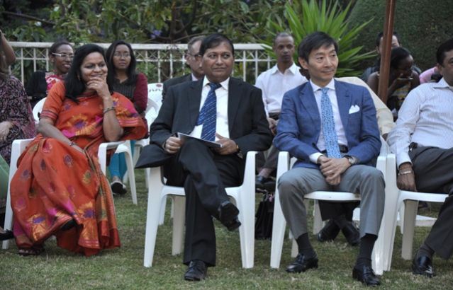 Indian Ambassador with Japan Ambassador